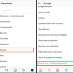 Comment créer un compte Instagram professionnel