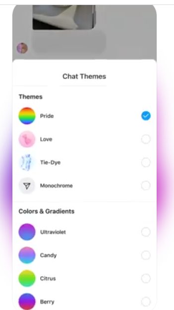 Instagram nouveautés sur la messagerie direct - Elogium