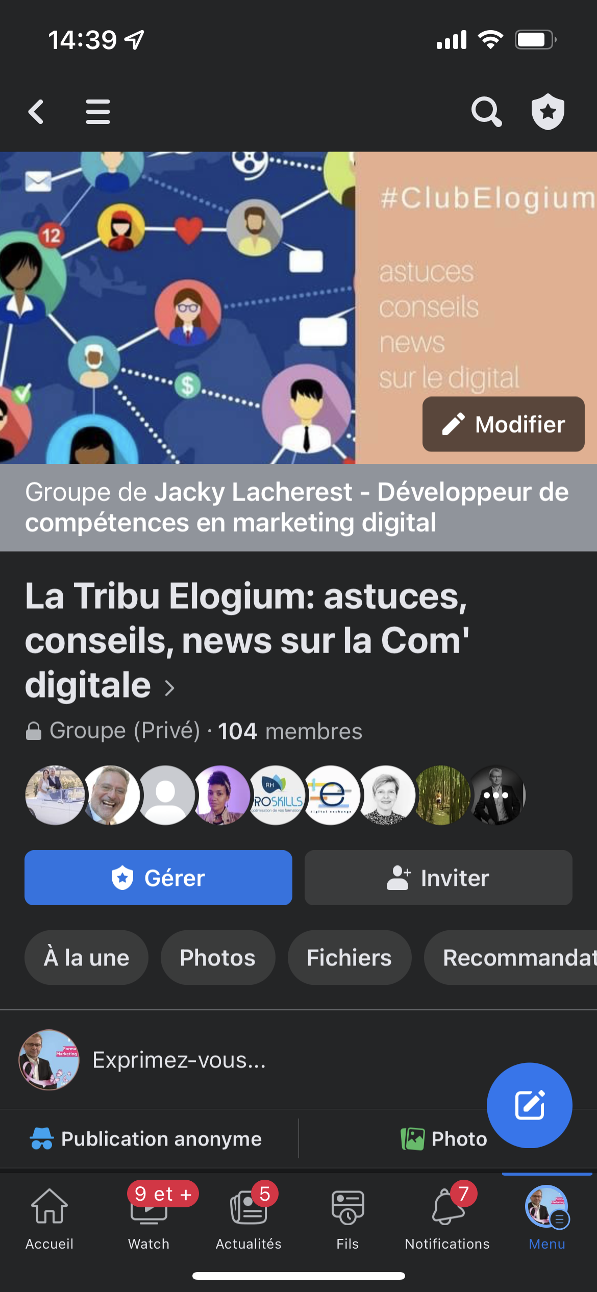 Groupe Facebook 2
