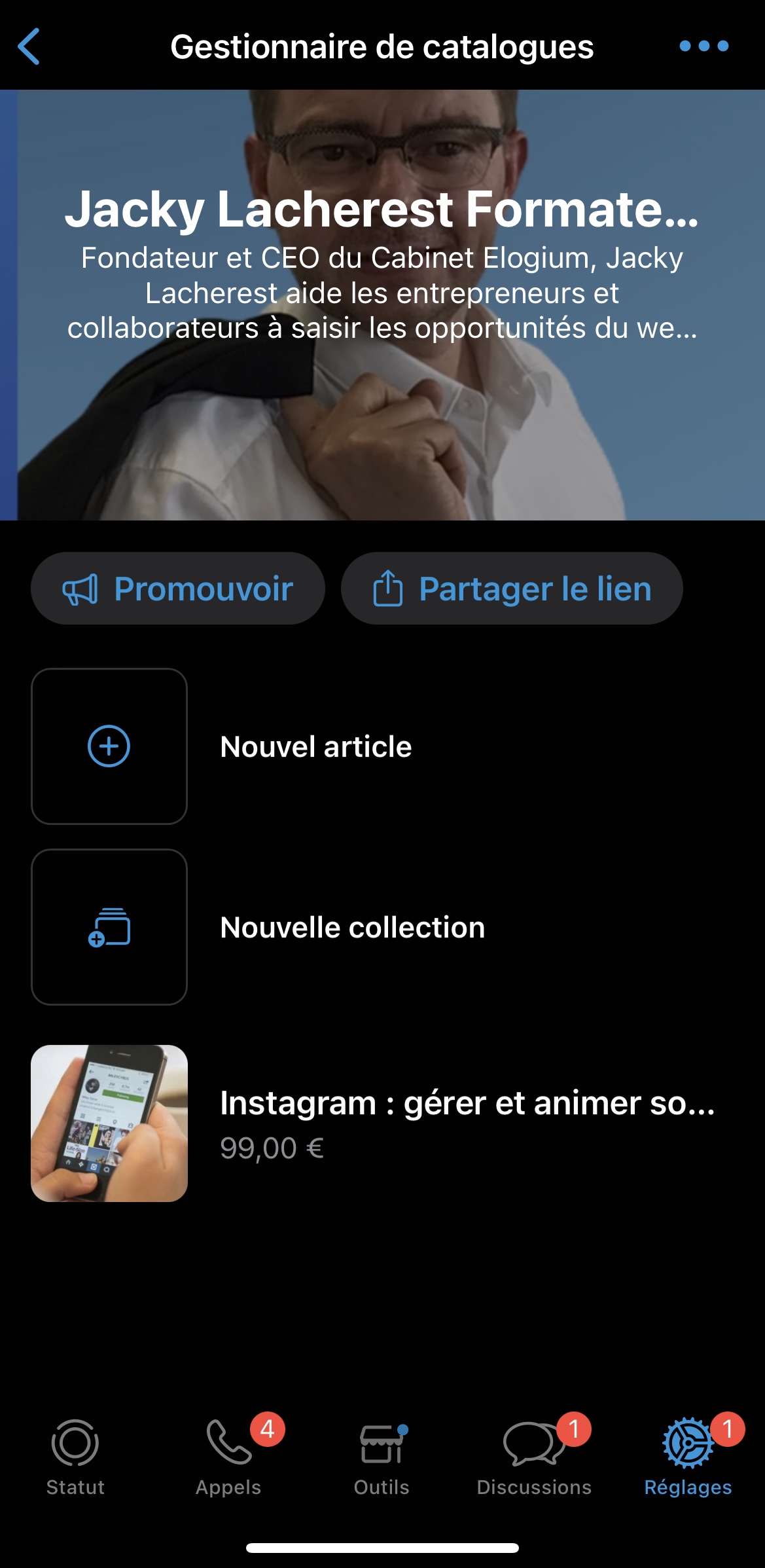 Catalogue WhatsApp Business