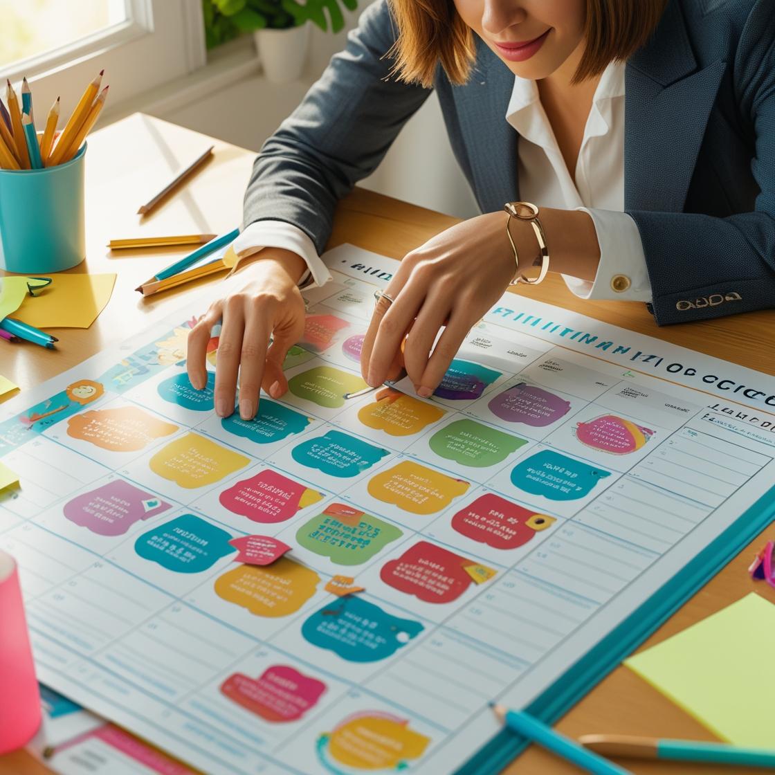 Créer un calendrier éditorial de la rentrée